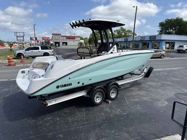 Slide: The Image of Yamaha 255 FSH SPORT E-SEAFOAM GREEN-ALUMINUM 2025 - 4