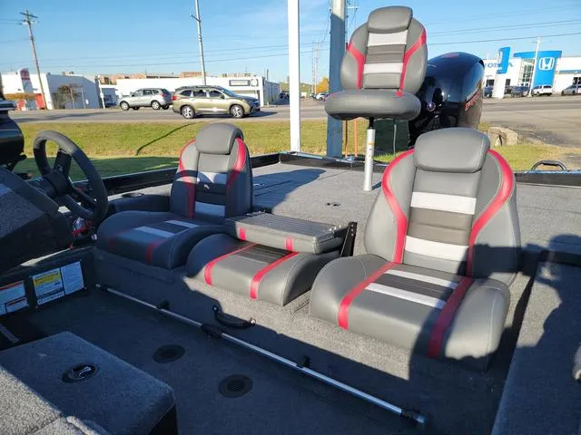Slide: The Image of 2024 Ranger RT198P Ranger Cup boat interior with stylish seating and modern design. - 4