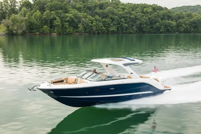 Slide: The Image of 2023-Sea-Ray-SLX-310-OB-MarineMax - 1