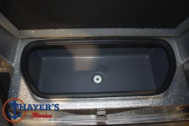 Slide: The Image of 2023 Bass Cat Puma STS livewell interior at Thayer's Marine. - 17
