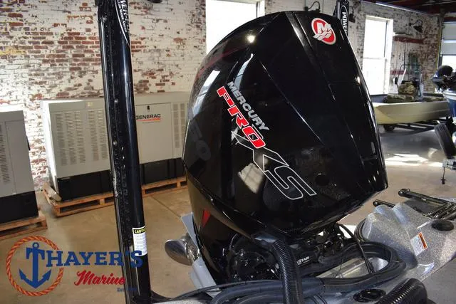 Slide: The Image of 2023 Bass Cat Puma STS with Mercury Pro XS engine at Thayer's Marine. - 32