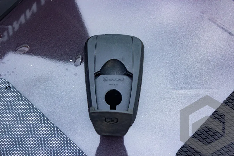 Slide: The Image of 2025 G3 Sportsman 1810 boat detail with mounted accessory on deck. - 28