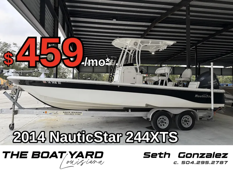 Slide: The Image of 2014 NauticStar NauticBay 244 XTS boat for sale, $459/month, The Boat Yard Louisiana. - 1
