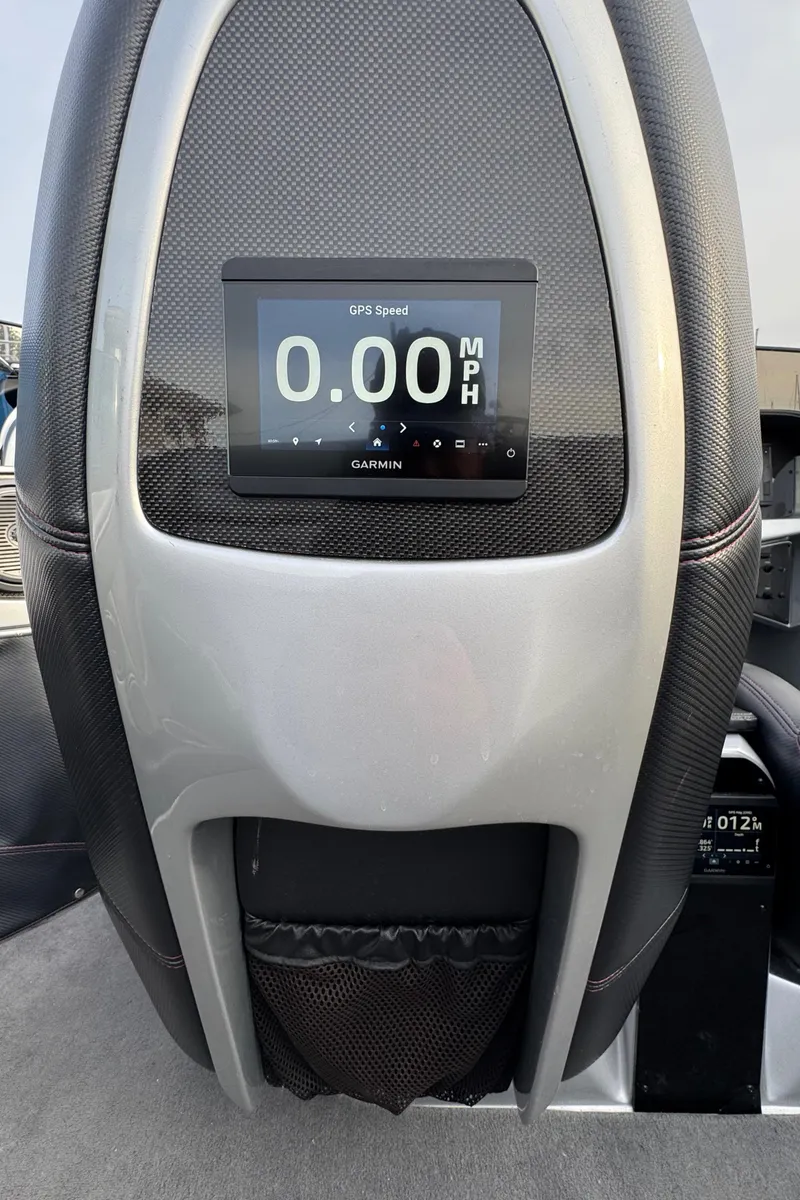 Slide: The Image of Dashboard of 2010 Nor-Tech 4000 Roadster with Garmin GPS display. - 24