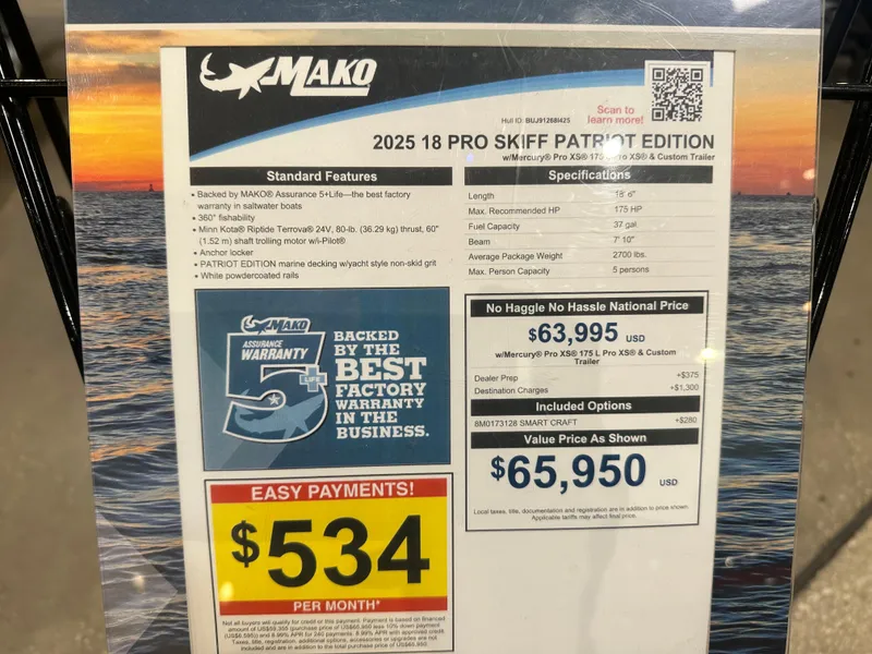 Slide: The Image of Mako 18 Pro Skiff Patriot Edition 2025 - 87