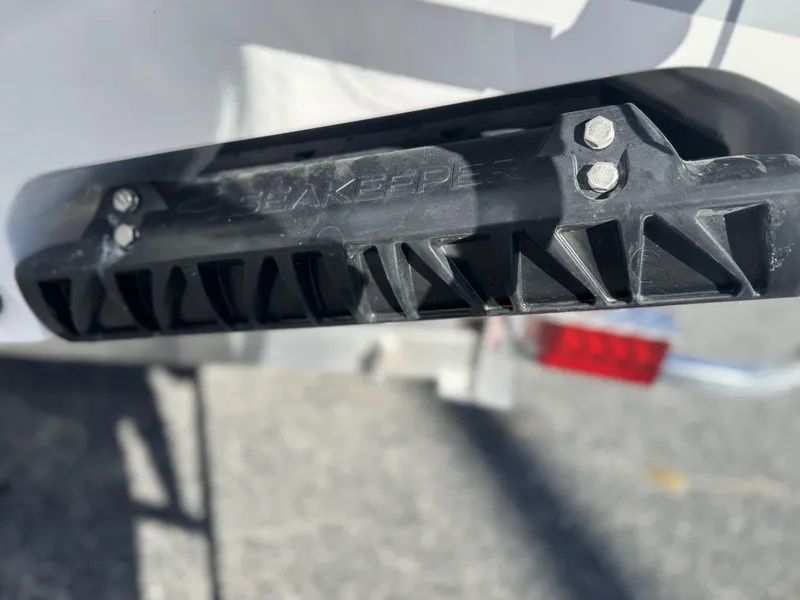 Slide: The Image of Close-up of Seakeeper component on 2025 Sportsman Open 262 Center Console boat. - 10