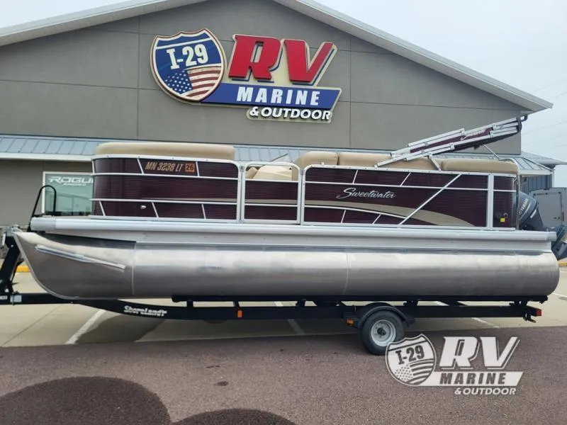 Slide: The Image of 2018 Cruisers 2086 pontoon boat at I-29 RV Marine & Outdoor dealership. - 1