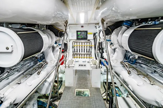 Slide: The Image of Engine Room Looking Forward - 94
