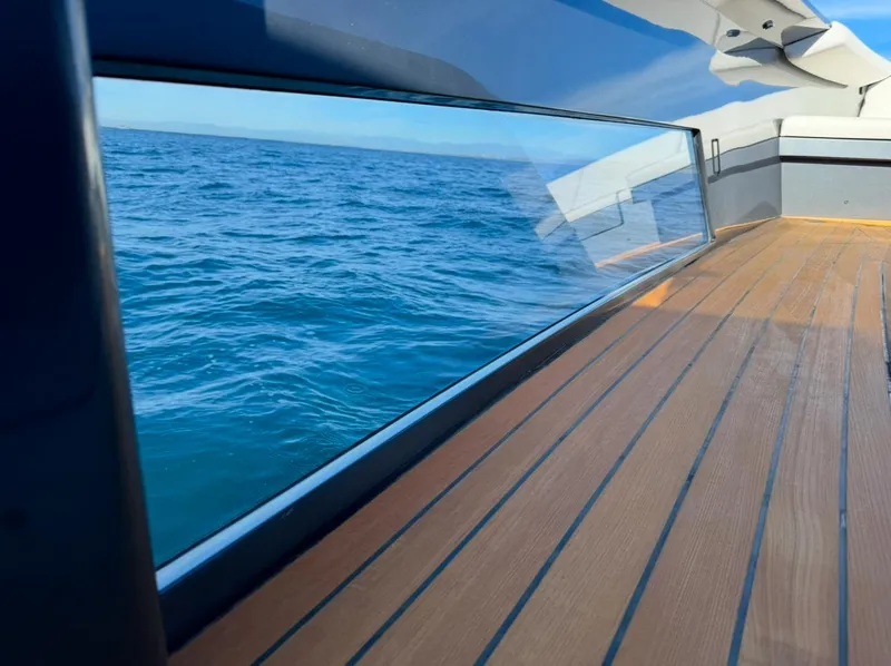 Slide: The Image of Maori 54 yacht deck with ocean view, 2019 model. - 20