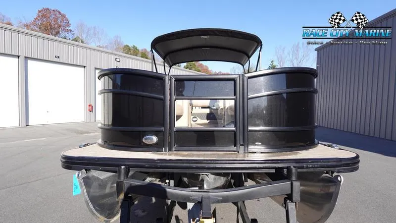 Slide: The Image of 2020 Barletta L23UC pontoon boat at Race City Marine dealership. - 3