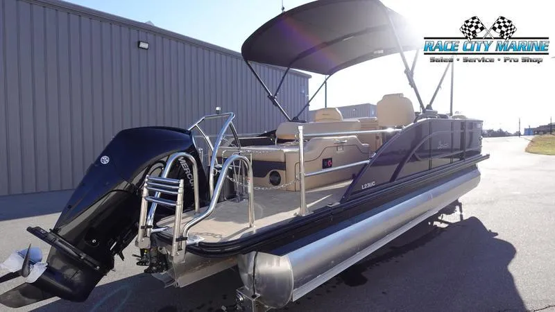 Slide: The Image of 2020 Barletta L23UC pontoon boat with canopy at Race City Marine. - 8