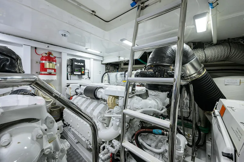 Slide: The Image of Princess S65 Gallant Lady - Engine Room - 57