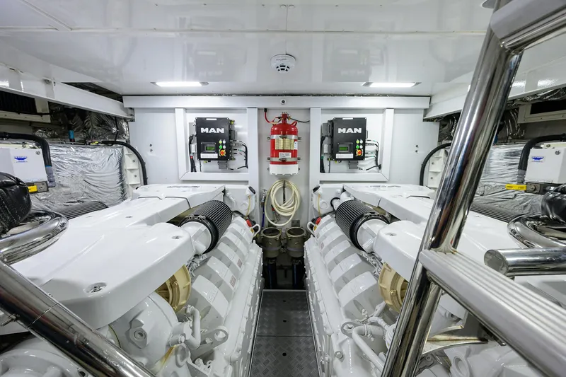 Slide: The Image of Princess S65 Gallant Lady - Engine Room - 58