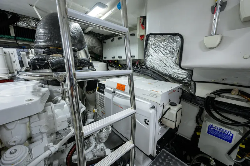 Slide: The Image of Princess S65 Gallant Lady - Engine Room - 63