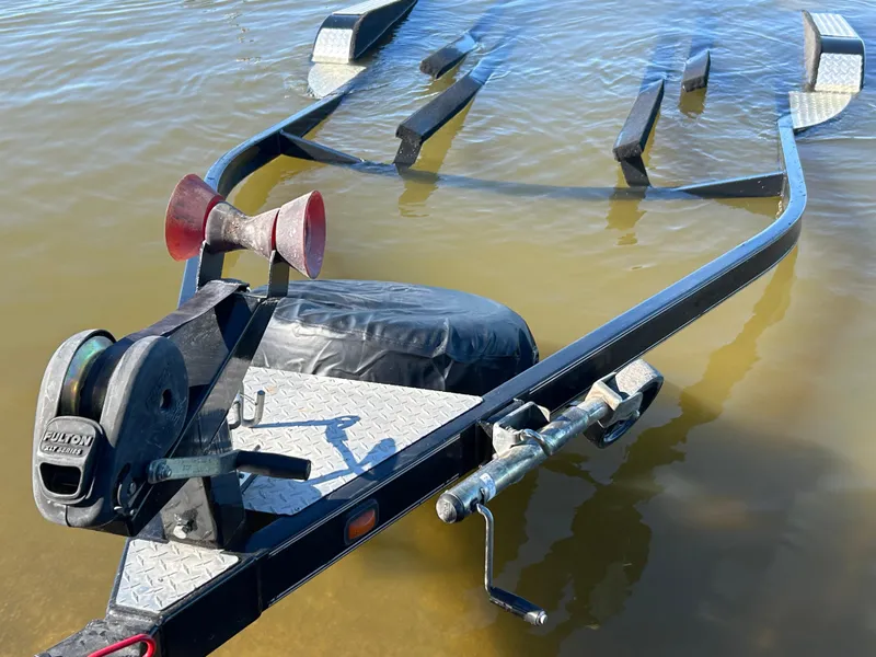 Slide: The Image of Close-up of Detwiler boat part on 2009 Champion 210 Elite. - 33