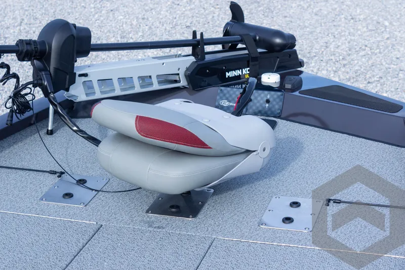 Slide: The Image of G3 Sportsman 1910 boat seat and trolling motor, 2025 model. - 26