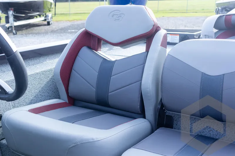 Slide: The Image of 2025 G3 Sportsman 1910 boat seats with modern design and comfortable upholstery. - 40