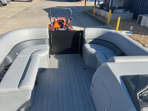 Slide: The Image of 2025 Bentley Pontoons 200 CRUISE with spacious seating and modern design. - 4