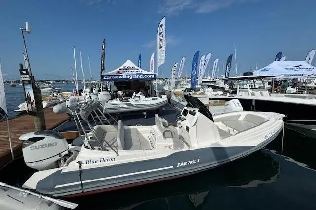 The Image of 2022 Zar Formenti Zar 79 boat displayed at a marina with Suzuki engine. - 0
