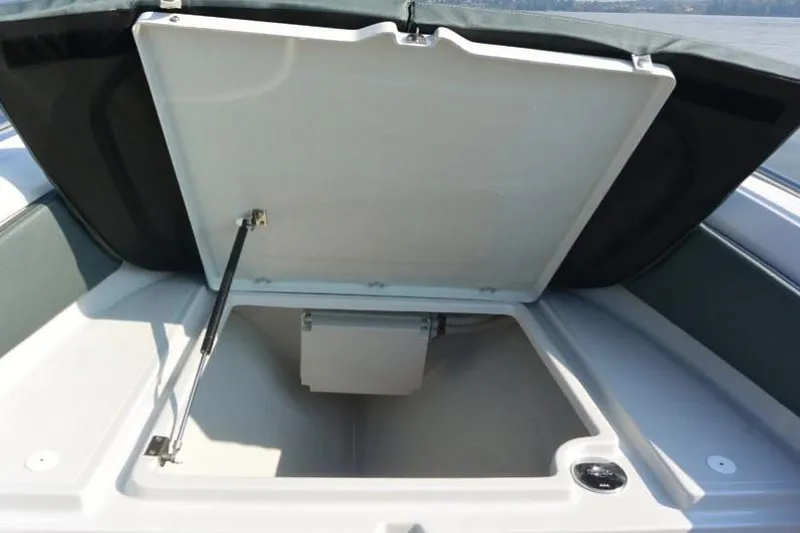 Slide: The Image of Open storage compartment on 2022 Zar Formenti Zar 79 boat. - 11