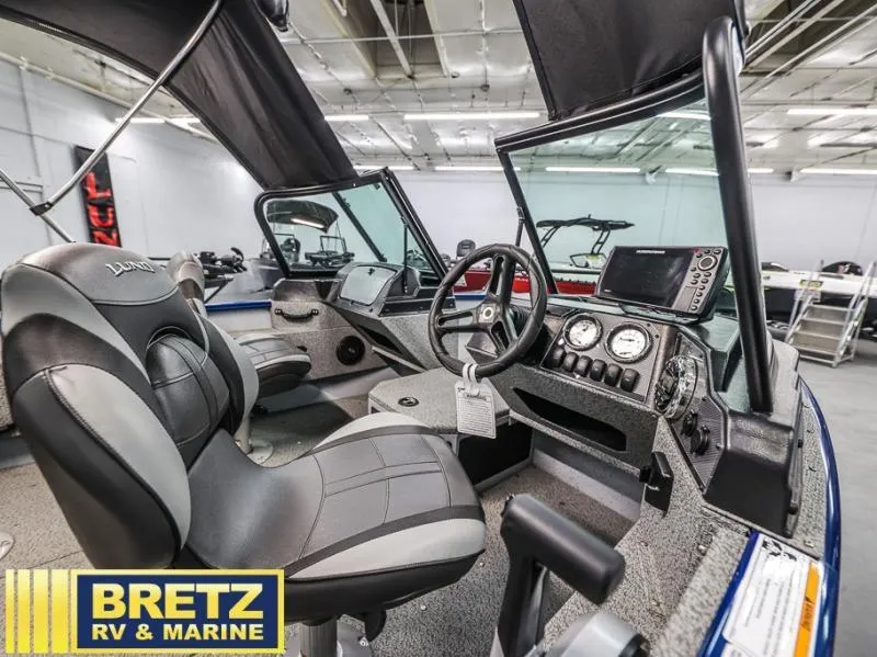 Slide: The Image of 2024 Adventure 1775 Sport boat interior at Bretz RV & Marine showroom. - 8