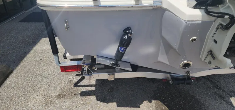 Slide: The Image of 2024 Key West 219fs boat trailer hitch and rear view. - 8