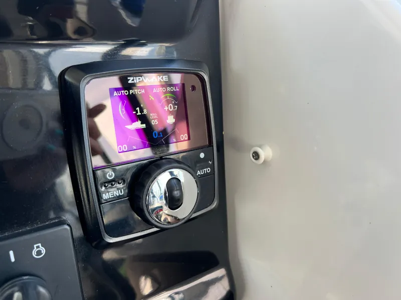 Slide: The Image of Control panel of 2022 Jeanneau NC 795 S2 boat with Zipwake display. - 45