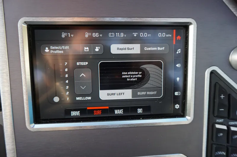 Slide: The Image of MasterCraft XT23 - Factory Demo w/ 6.2L Engine 2024 - 13