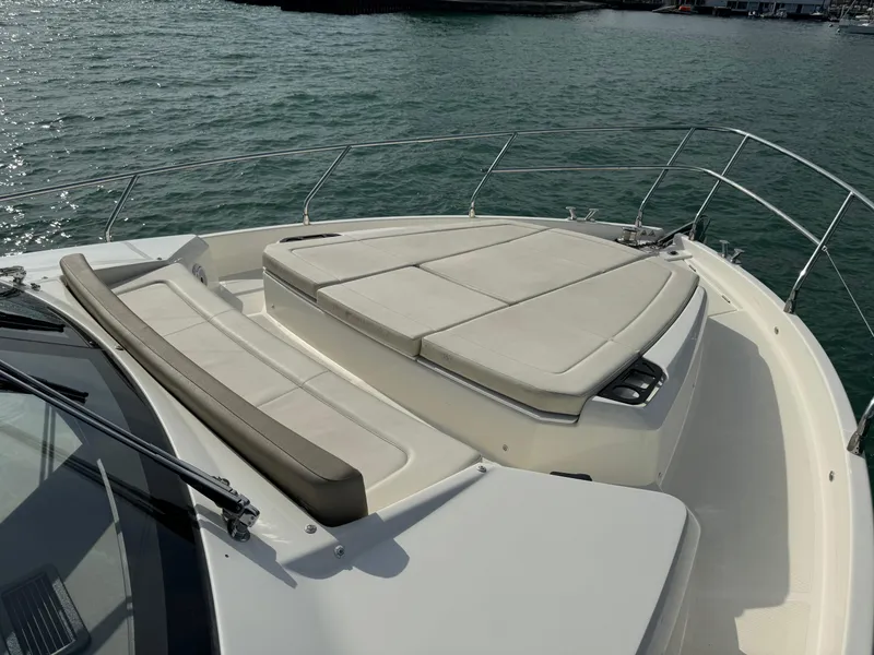 Slide: The Image of Luxury 2017 Absolute 50 Fly yacht with spacious sunbathing area on deck. - 33