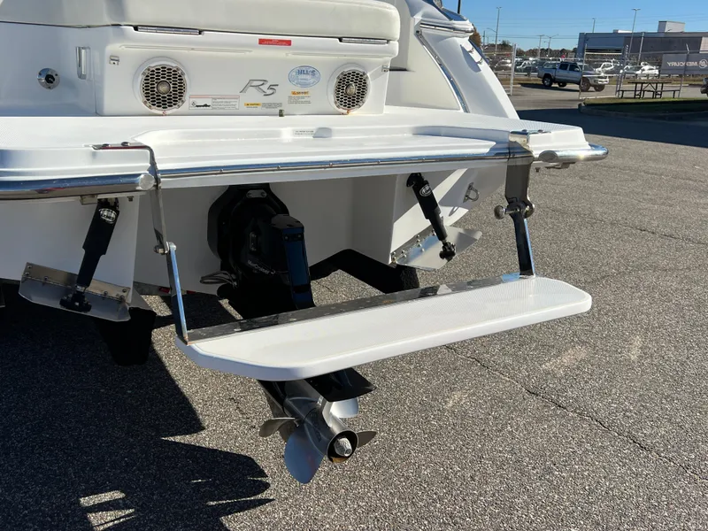 Slide: The Image of Close-up of a 2014 Cobalt R5 MerCruiser Bravo Three outdrive. - 9