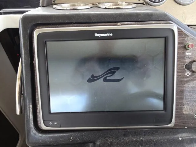 Slide: The Image of Raymarine display on 2017 Sea Ray Sundancer 350 Coupe dashboard. - 5