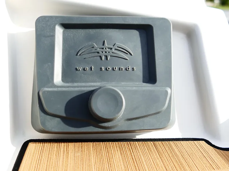 Slide: The Image of Wet Sounds audio control on 2025 Starcraft SVX 211 OB boat. - 13