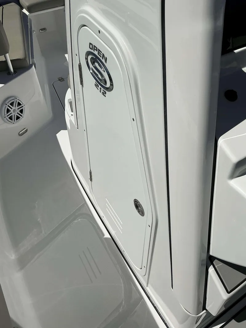 Slide: The Image of 2025 Sportsman 212 Open boat interior, featuring sleek design and modern detailing. - 5