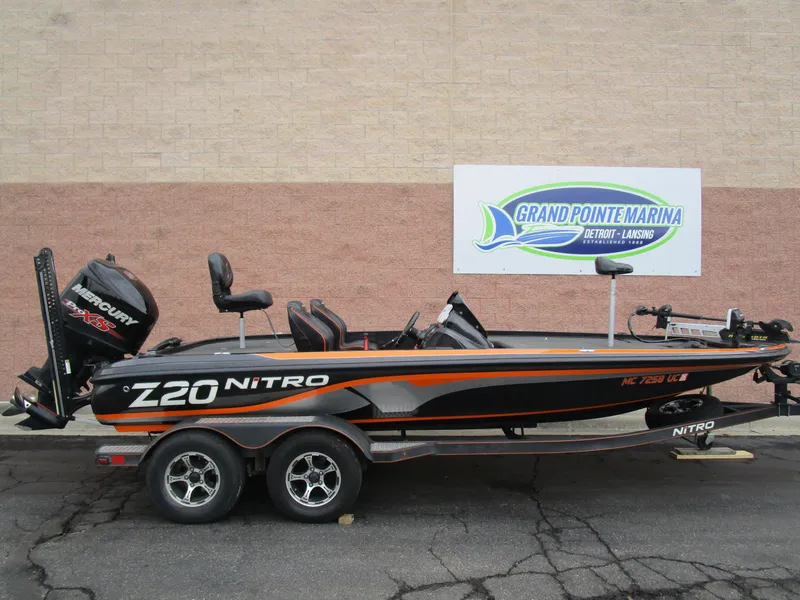 Slide: The Image of 2017 Nitro Z20 Z-Pro High Performance boat at Grand Pointe Marina. - 1