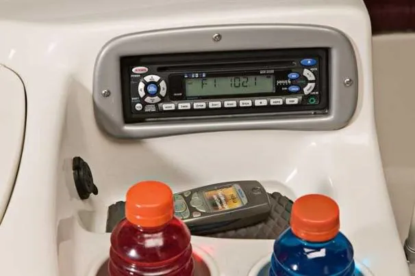 Slide: The Image of Manufacturer Provided Image: A premium AM/FM/CD player features an MP3 jack and Sirius satellite radio capabilities. - 18