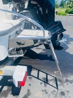 Slide: The Image of 2020 Mako 184 Center Console boat with outboard motor. - 18