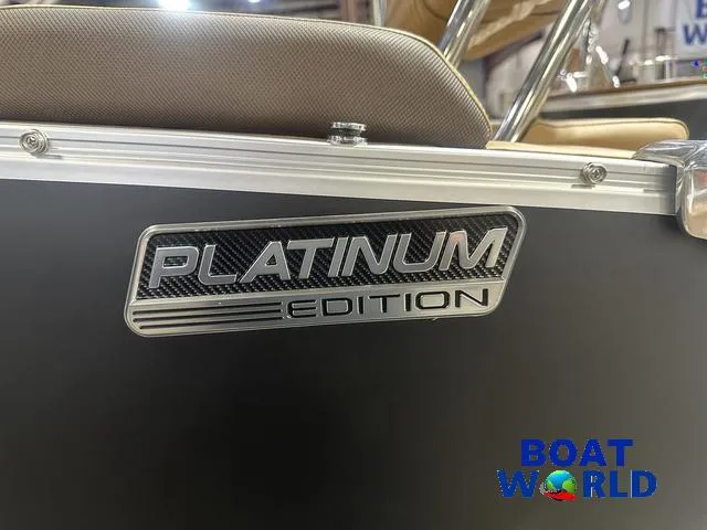 Slide: The Image of Tahoe Cascade 2385 Quad Lounge Shift SS Tritoon & Honda 2025 - 44