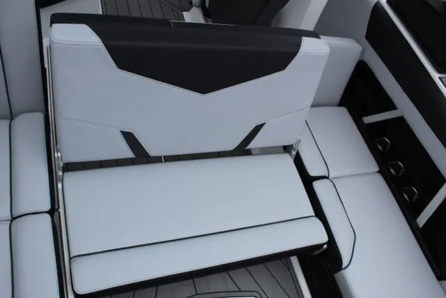 Slide: The Image of 2024 Nautique Super Air Nautique GS22 interior seating, featuring sleek, modern design and premium materials. - 22