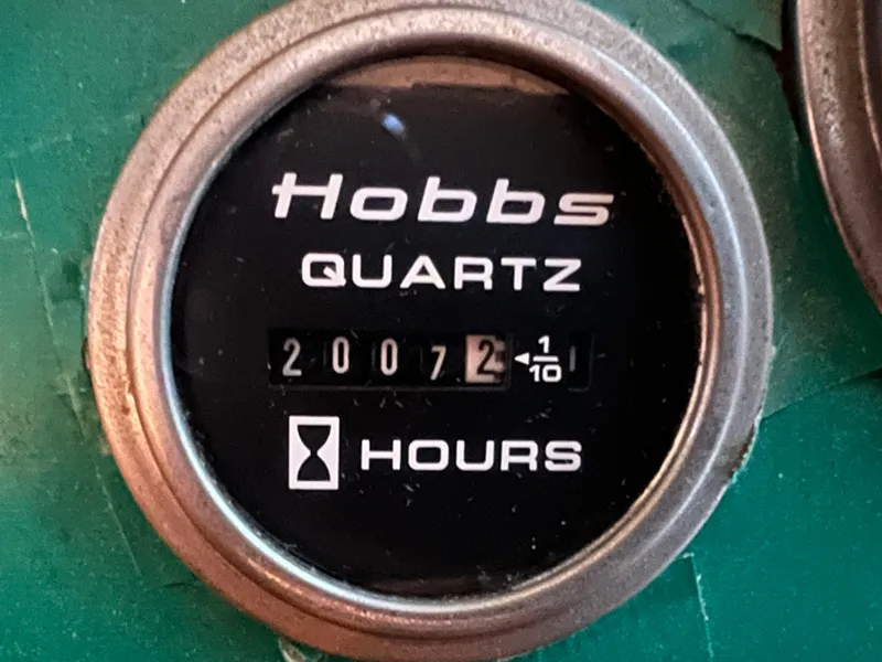 Slide: The Image of Hobbs Quartz hour meter showing 2007.2 hours on a 1972 Grand Banks 42 Classic. - 40