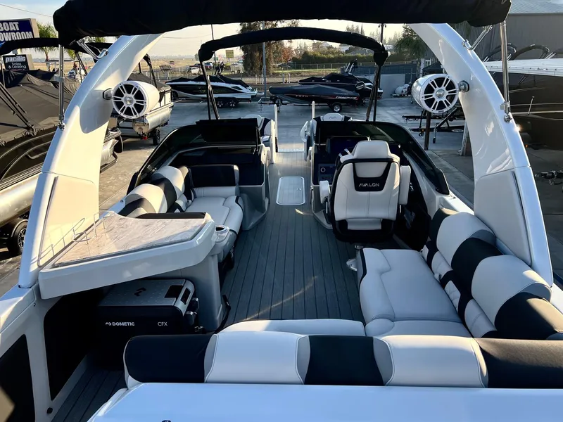 Slide: The Image of Avalon 27' Excalibur Carbon Series Elite Windshield w/ 500HP Mercury! 2025 - 3