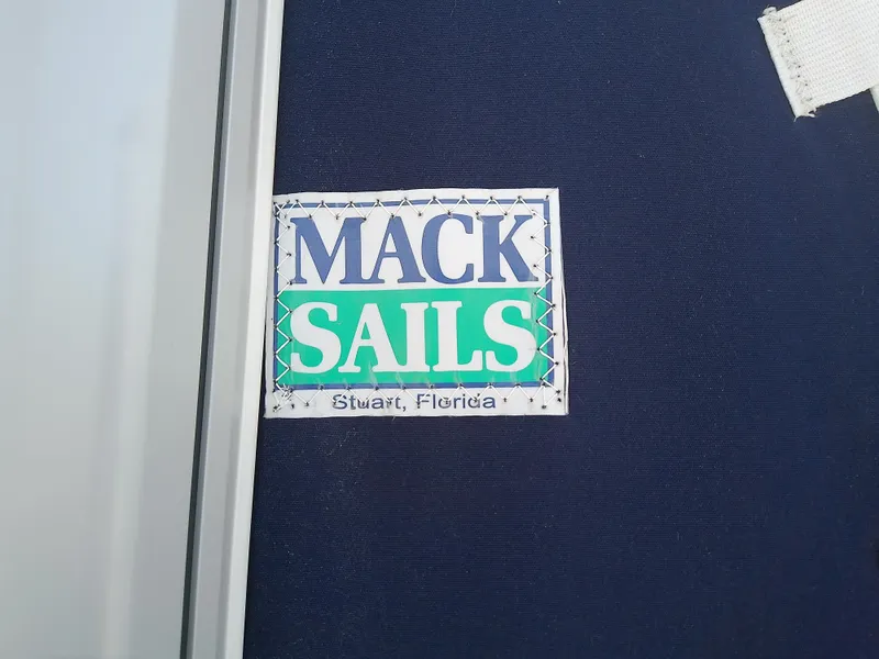 Slide: The Image of Mack Sails logo on Hake/Seaward 32RK, 2017, Stuart, Florida. - 38