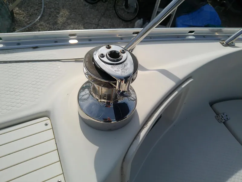 Slide: The Image of Winch on 2017 Hake Seaward 32RK sailboat deck. - 43