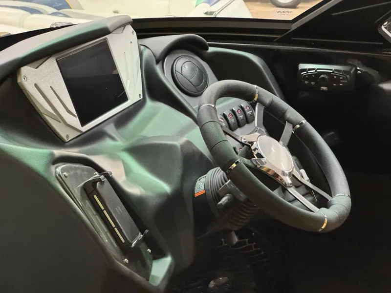 Slide: The Image of 2024 Supreme S240 dashboard with modern steering wheel and digital display. - 28