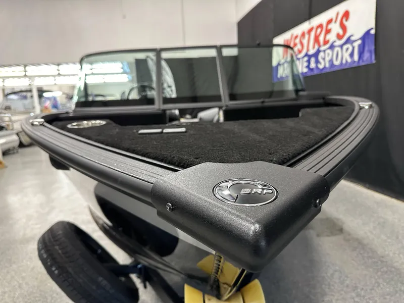 Slide: The Image of 2025 Alumacraft Competitor 205X Sport boat interior, showcasing sleek design and modern features. - 4