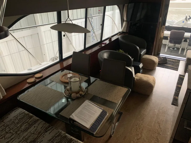 Slide: The Image of Engine room of a 1997 Bayliner Pilothouse boat, showcasing the engine components. - 31