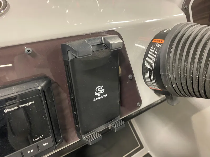 Slide: The Image of Control panel of 2025 SunCatcher Fusion 324SS with Aquamap device holder. - 15