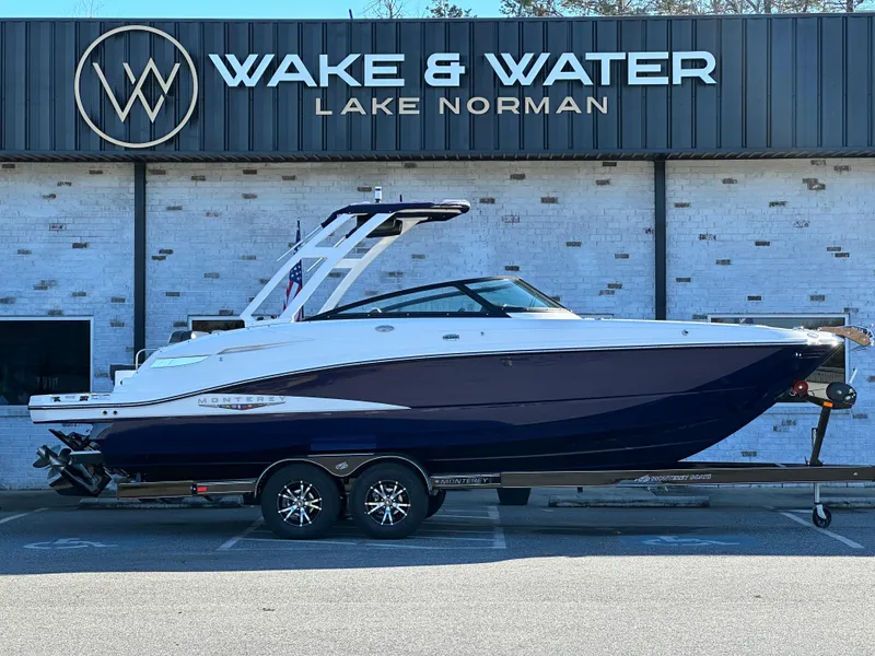 The Image of 2025 Monterey M6 boat at Wake & Water Lake Norman dealership. - 0