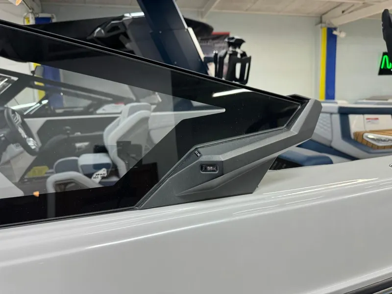 Slide: The Image of 2024 Nautique Super Air Nautique G23 interior detail with modern design and sleek features. - 18