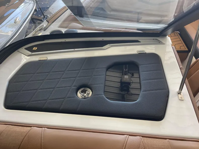 Slide: The Image of 2024 Nautique Super Air Nautique G23 interior detail with sleek design and premium materials. - 16