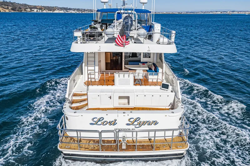 Slide: The Image of Nordlund Cockpit Motor Yacht 1995 - 54